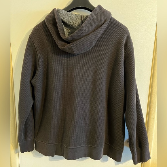 Anchor Blue Men’s Hoodie Black size XL - Picture 2 of 5